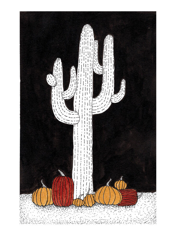 Saguaro Pumpkins